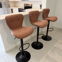 Brand New! 🔥 Modern Adjustable Height Bar & Counter Chairs! 