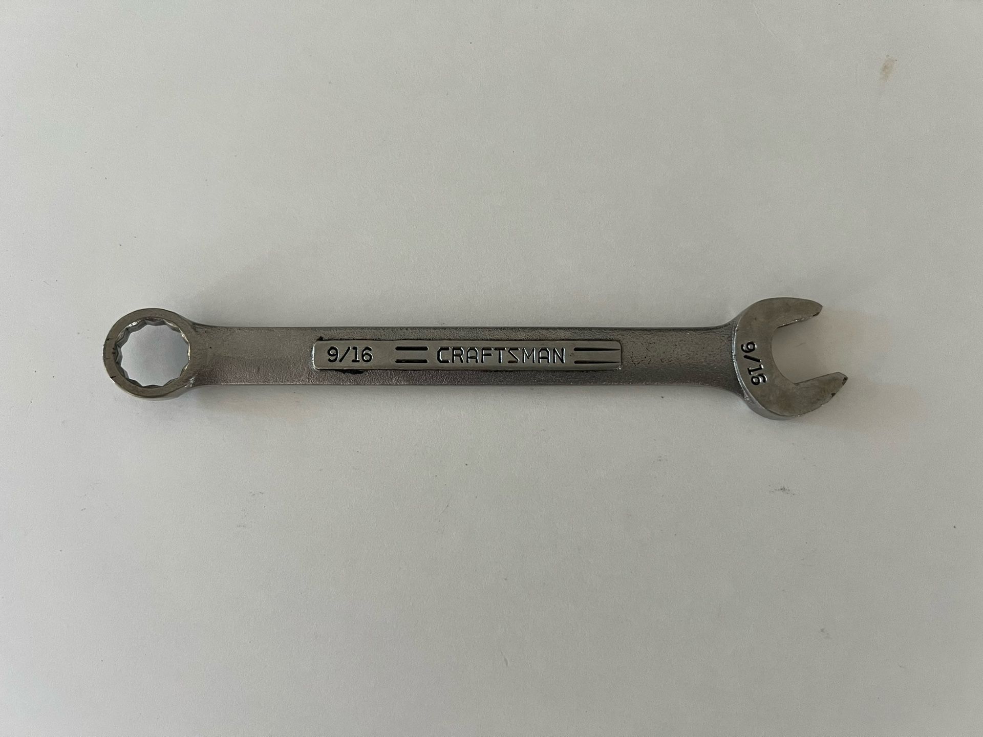 Vintage Craftsman 9/16" Combination Wrench 12 Point VV-44696 USA 