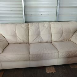 Leather couch