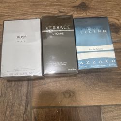 Lot Of 3 Men Cologne 
