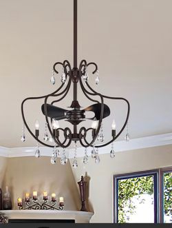 Warehouse of Tiffany Fandelier 30 inch ceiling fan