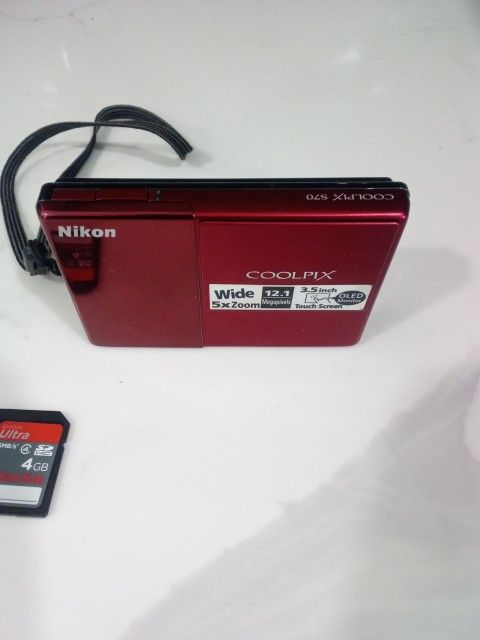 Digital Camara S70 Nikon Red Color $$$#$$