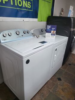 SET WHILPPOL WASHER AND DRYER ELECTRIC