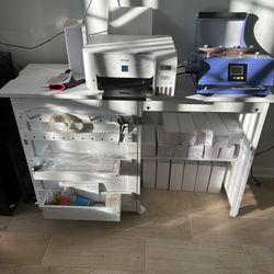 Epson 2800 Printer And Tumbler Press Work Center