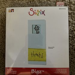 Sizzix Bigz Card, Rectangle