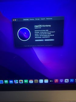 15 nch 2016 macbook pro, 2.7 ghz i7, 16gb, i TB drive  vm