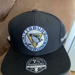 Pittsburgh Penguins Mitchell & Ness NHL Fitted Hat 7 3/8