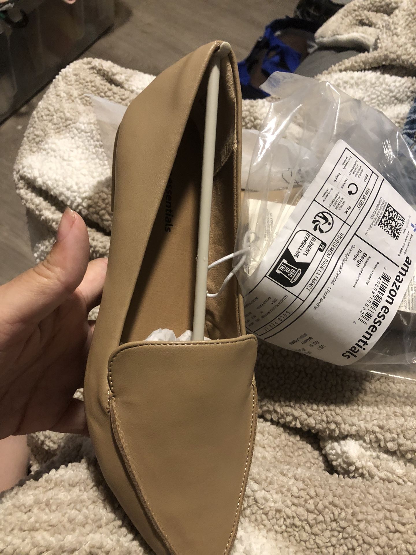 Women’s Brown Flats (please Read Description)