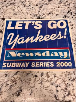 YANKEES/METS SUBWAY SERIES MERCHANDISE