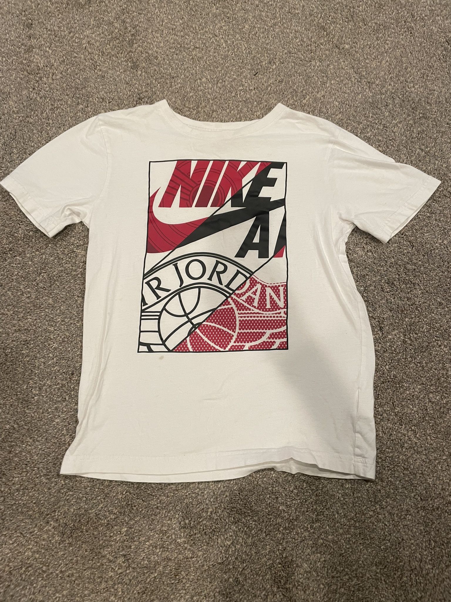 White Nike Air Jordan T-Shirt