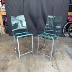 Blue Stool Chairs