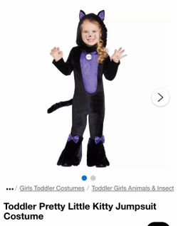 Toddler Cat Costume