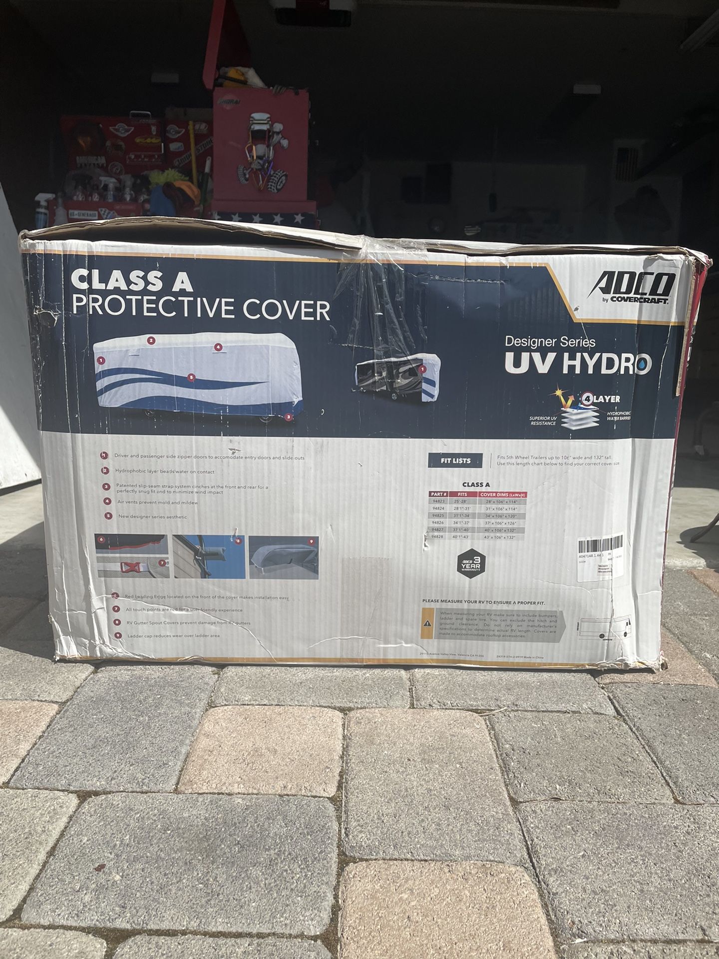 40ft RV Cover