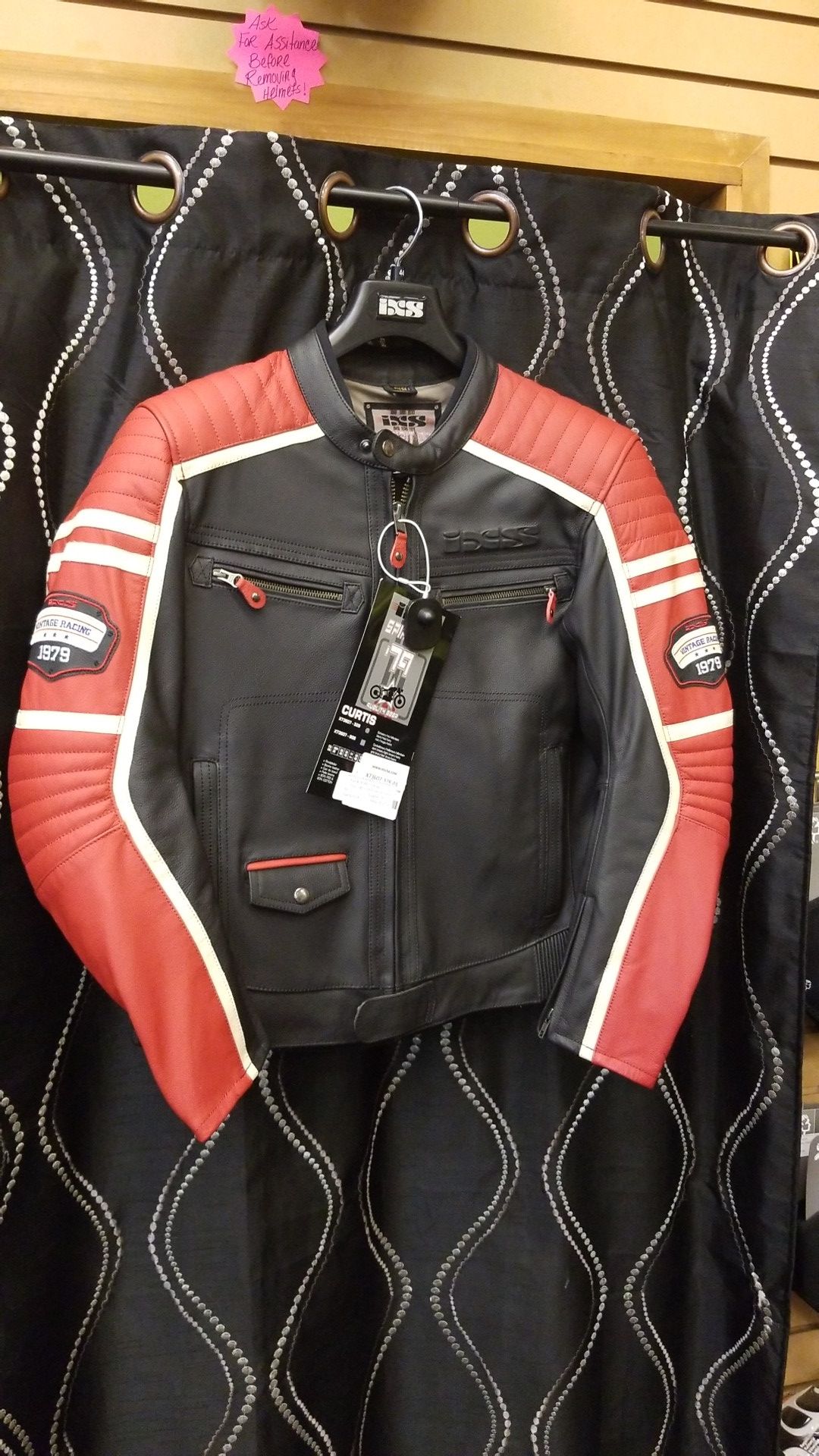 Ixs curtis leather jacket online