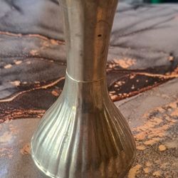 Small brass vase.