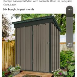 3 X 5 Outdoor Shed
