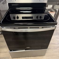stainless steel electric stove