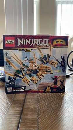 LEGO 70666 The Golden Dragon - NEW Mint Sealed - Ninjago Legacy Retired