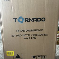 Tornado Industrial Mount Fan 20”