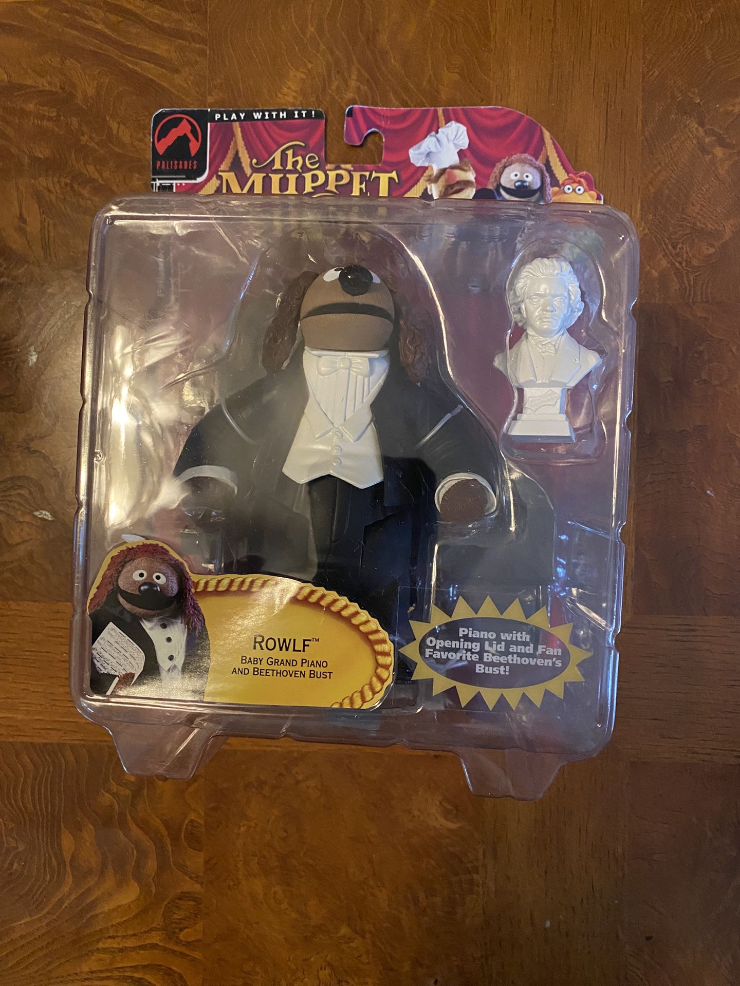Vintage Muppets Palisades Rowlf tuxedo with piano Action Figure series 3
