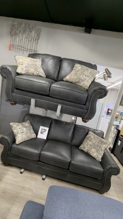 Grey Sofa And Loveseat 