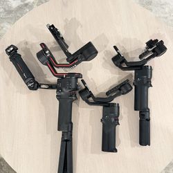 DJI Rs3 & 2 DJI Rs3 minis