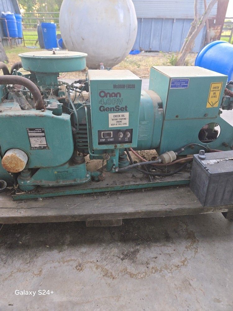 Generator Out Of RV