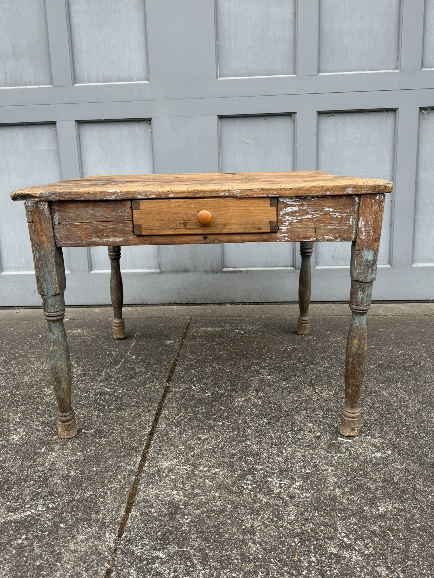 Primitive Antique Pine Coffee Table