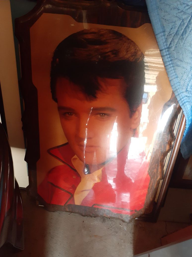 Elvis picture frame