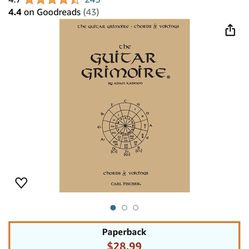 Guitar Grimoire Scales Book