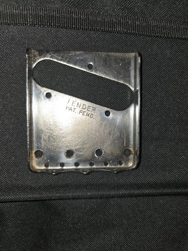 1950 Vintage Patent Pending Telecaster Bridge