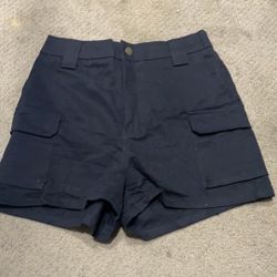 Black Cargo Shorts