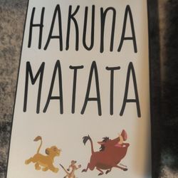 Disney's The Lion King Wood Plaque 