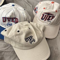 3utepgolf Caps.