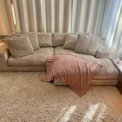 Chaise Sectional Sofa Couch 