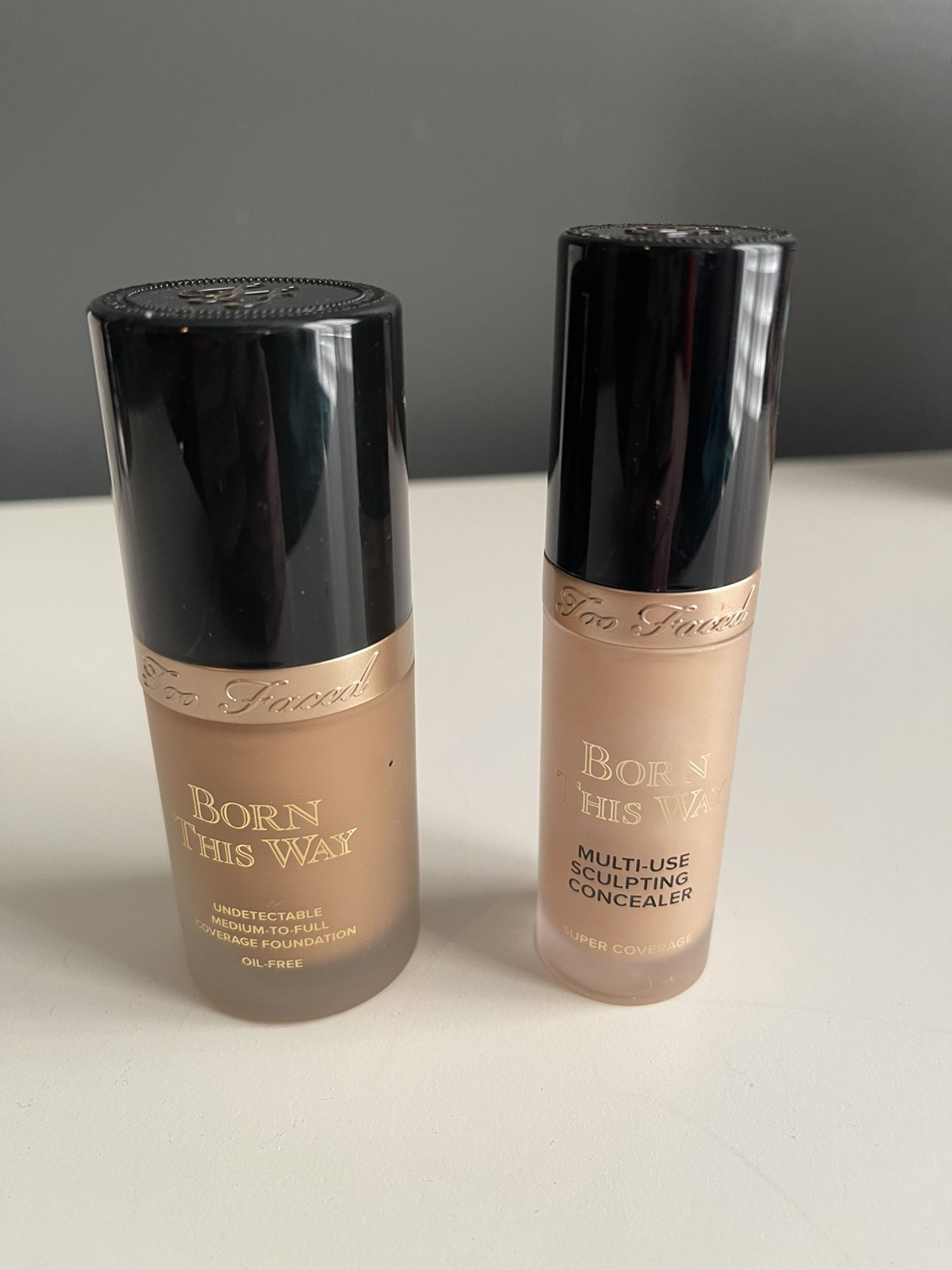 Too Faced Born This Way Foundation And Concealer