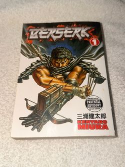 Berserk Vol. 1 Manga by Kentaro Miura
