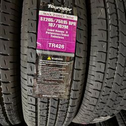 205 75 15 NEW SET OF TIRES