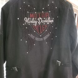 Used Women Xlg Harley Coat..