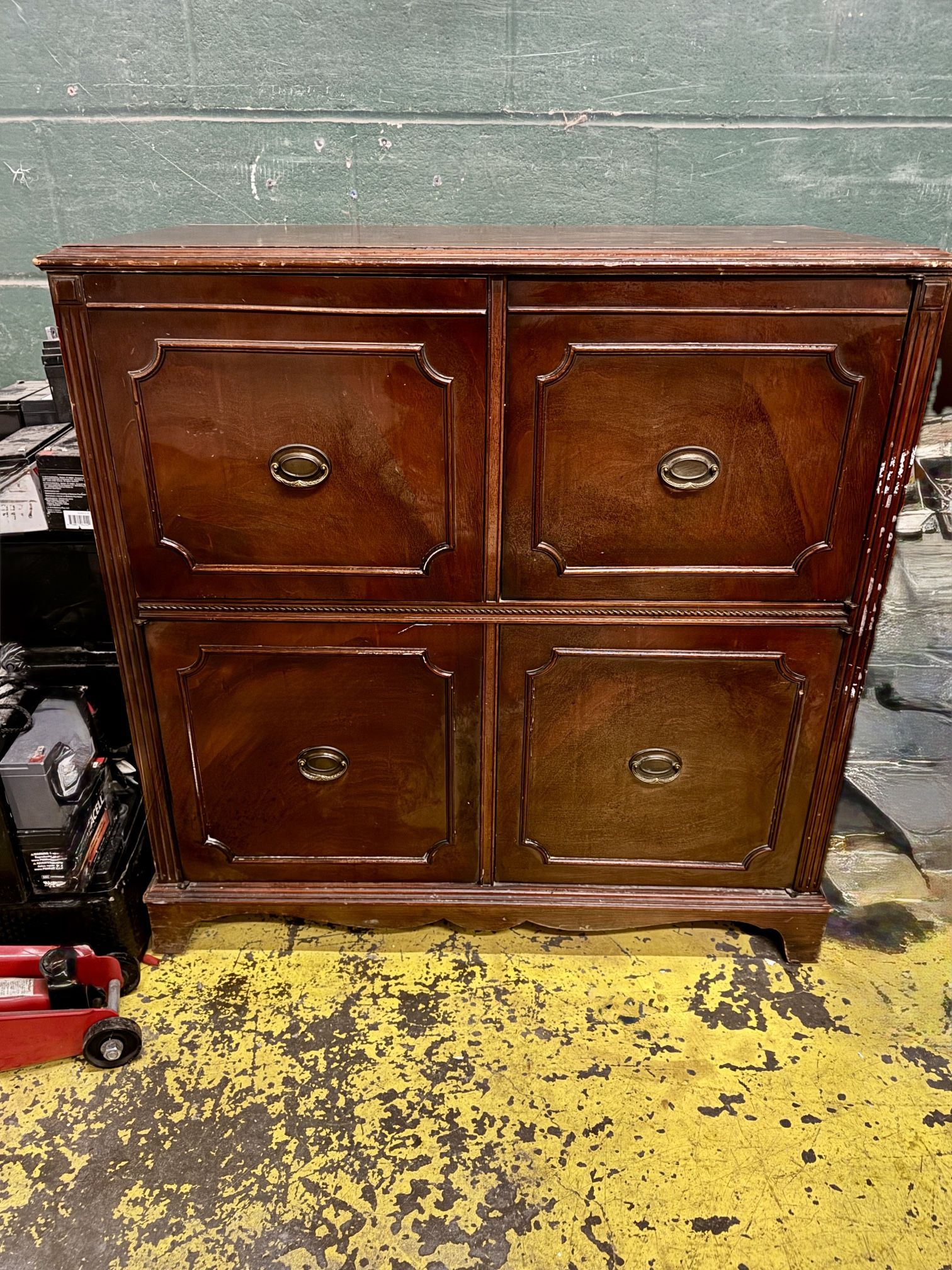 1940's Antique Stromberg Carlson Radio Phonograph Chest Cabinet