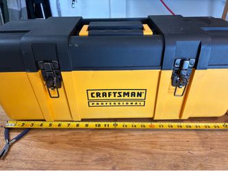 Tool box with tray