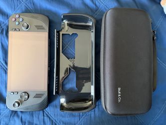 ASUS ROG Ally X with case and cover