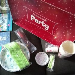 American Girl doll spa party kit..