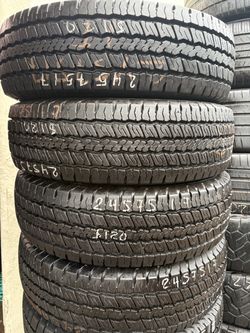 245/75R17 Used tire GENERAL