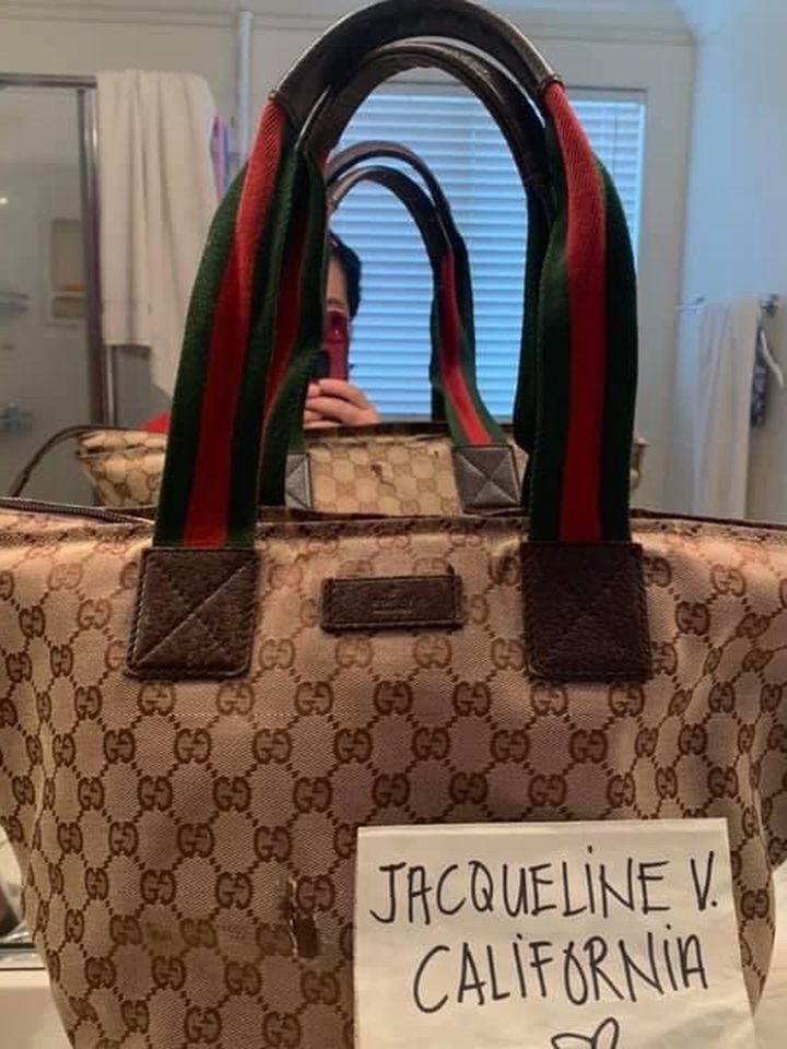 Authentic Gucci Sherryline Tote