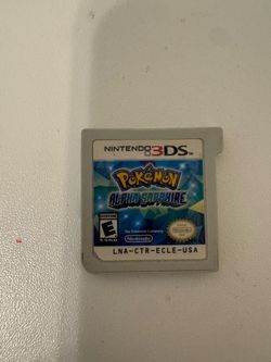 Pokémon sapphire Nintendo 3ds