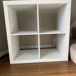 White Cube Storage shelf