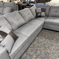 Brand New L Shaped Sectional @ FURNITURE LOVE ❤️ Same Day Delivery 🚚
