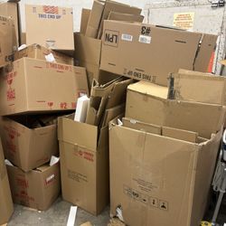 Cardboard Trash House Trash Construction Debris 