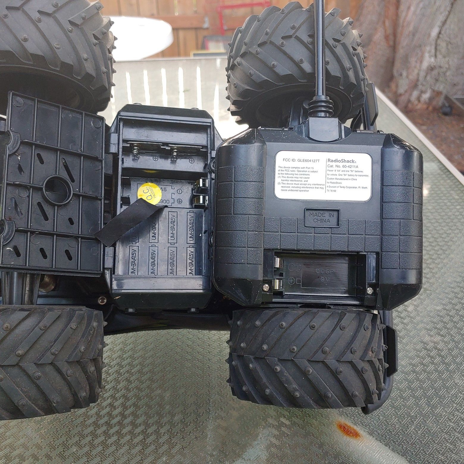 Vintage Radio Shack Intruder RC truck 4x4.